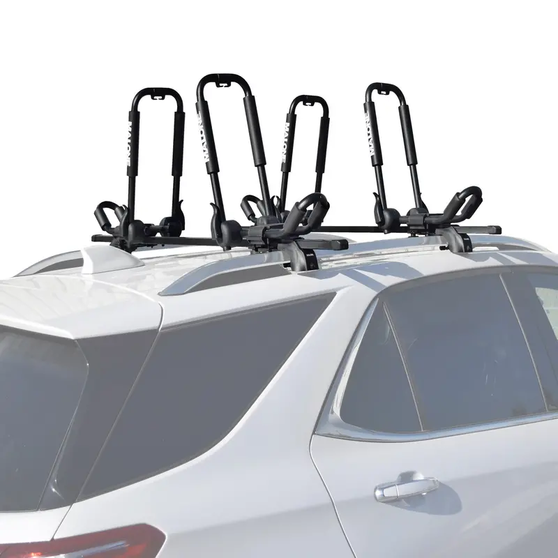 Universal Locking Roof Rack Crossbars – 50" Width, Vehicle-Compatible Fit 1