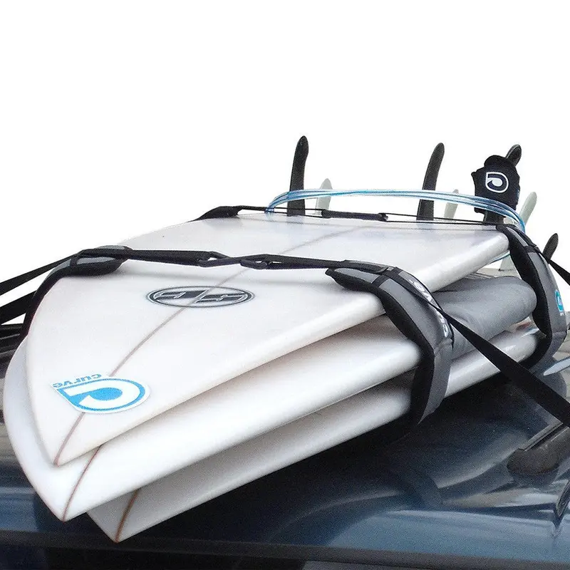 Universal Surfboard Roof Rack – Aero-Friendly Fit 1