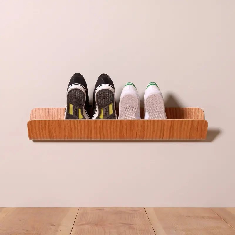 Wall-Mounted Shoe Storage Rack For Entryways & Closets 1