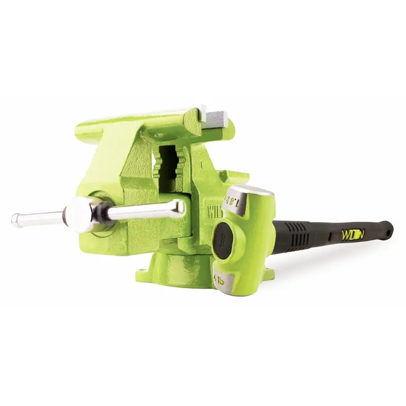 Wilton 11128Bh 6-1/2" Bench Vise & Sledge Hammer Combo – Versatile Utility Set 1