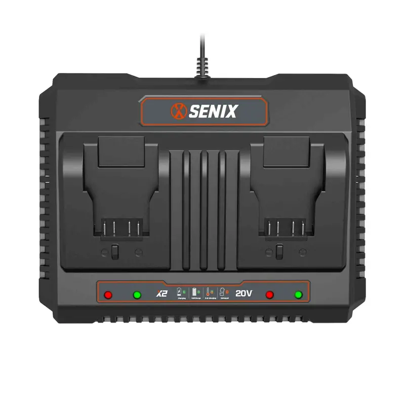 X2 20V Max* 6A Dual-Port Battery Charger (Chdx2-M) 1