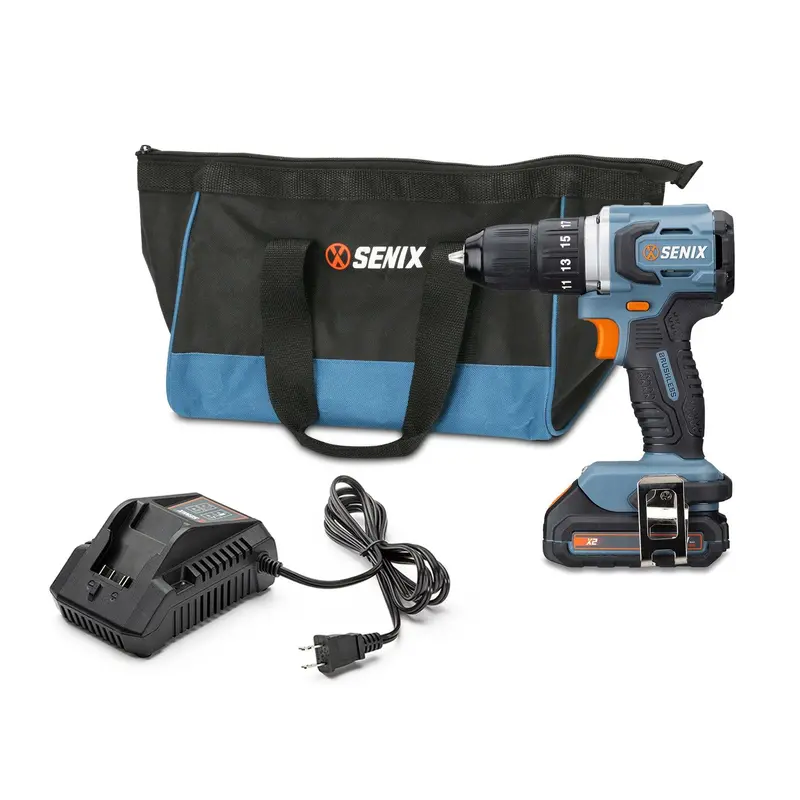 X2 20V Max Brushless 1/2" Cordless Drill/Driver — Includes 2.0Ah Battery And Charger 1