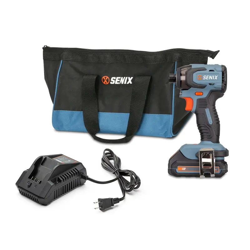 X2 20V Max Brushless 1/4" Cordless Impact Driver — Includes 2.0Ah Battery And Charger 1