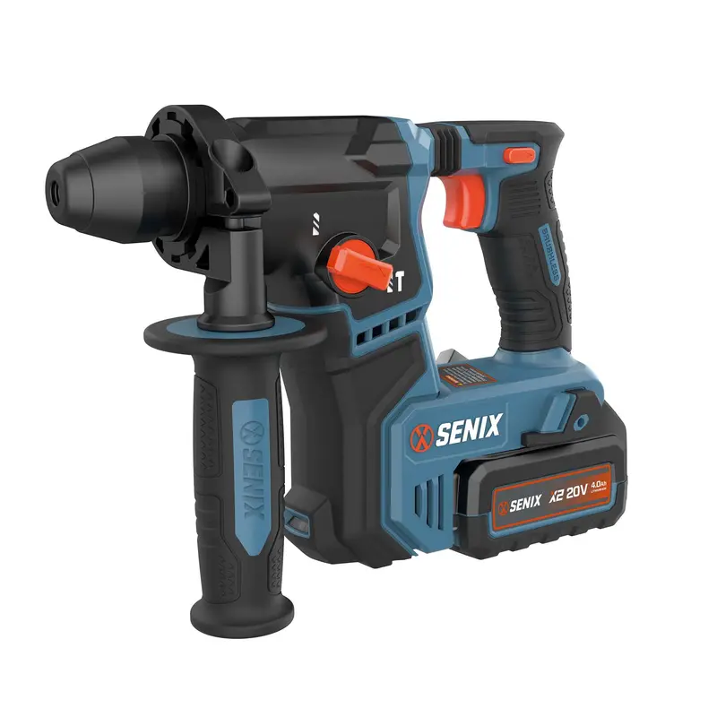 X2 20V Max* Sds-Plus Brushless Rotary Hammer — 5/8-Inch, Includes 4.0Ah Battery And Charger 1
