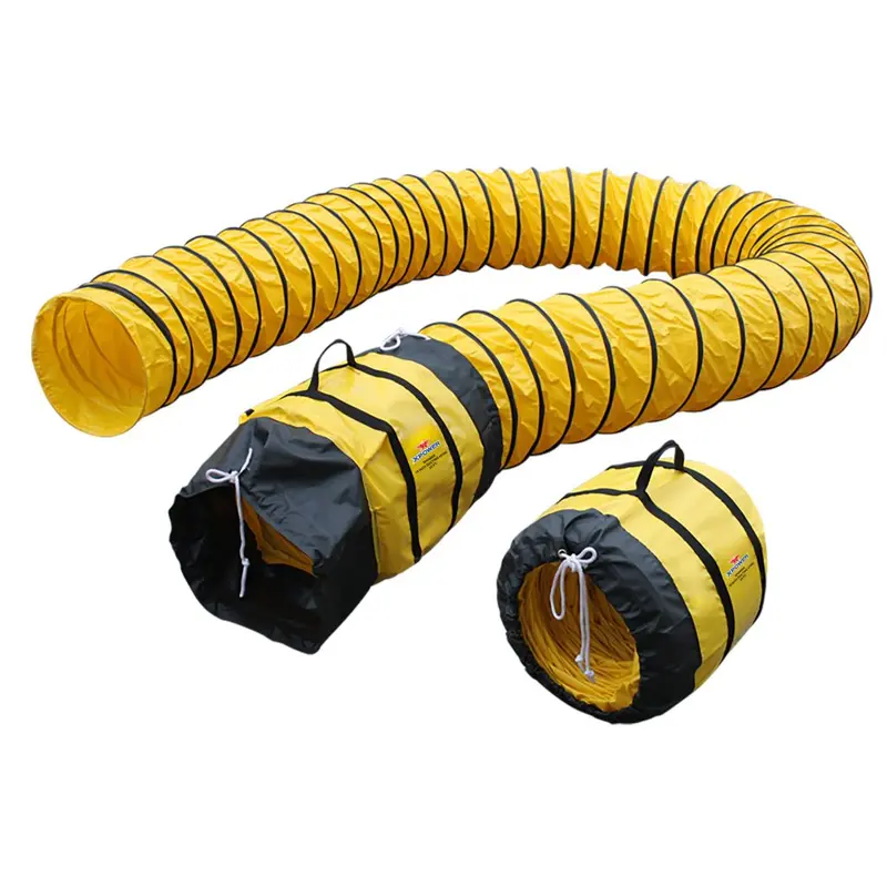 Xpower 16Dh25 Heavy-Duty Pvc Ventilation Duct Hose – 25 Feet × 16 Inches Diameter 1