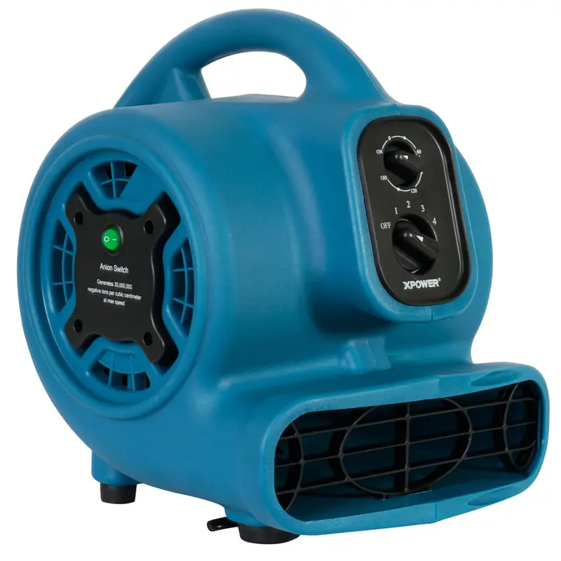Xpower P-260Nt 4-Speed Ionizing Air Mover — 1/5 Hp, Corded Freshen Aire Model 1