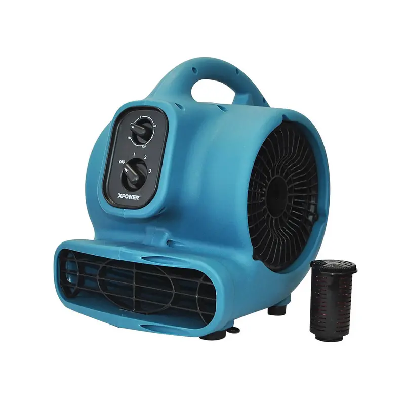 Xpower P-450Nt 1/3 Hp Scented Air Mover – 2000 Cfm With Timer And Negative Ion Generator 1