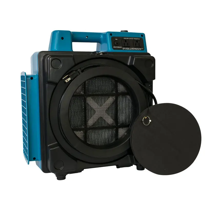 Xpower X-2480A Professional Mini Air Scrubber – 1/2 Hp, 550 Cfm, Hepa Filter, Blue 1