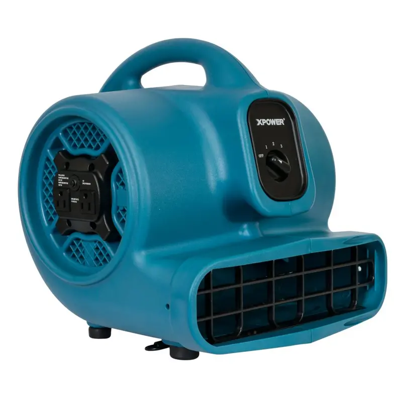 Xpower X-400A 1/4 Hp Industrial Air Mover With Dual Power Outlets For Job-Site Efficiency 1