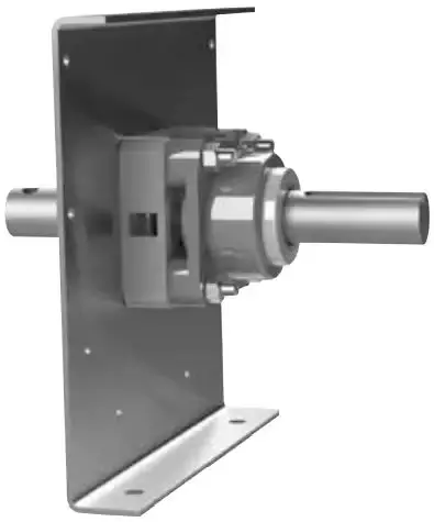 109 Trough End Assembly – For 24 Inch Conveyors & 3-7/16 Inch Chevron Bearings 1