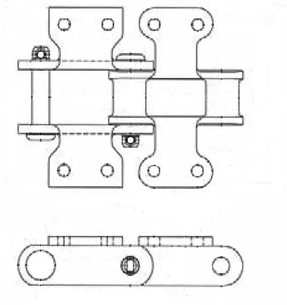 C131 K2 Chain Attachment – For Conveyor Or Drive Applications 1