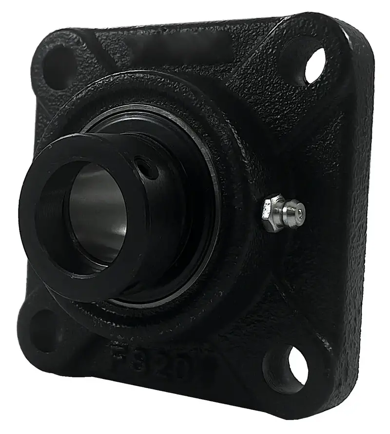 Hcfs203 4-Bolt Eccentric Locking Bearing – 17Mm Bore, Rigid Mounting 1